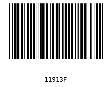 Barra Código, Code 39 11913