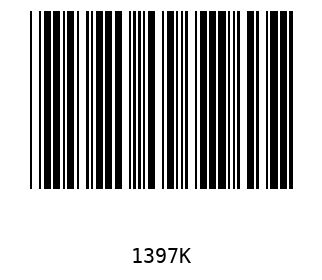 Barra Código, Code 39 1397