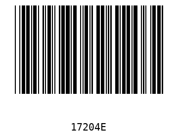 Barra Código, Code 39 17204