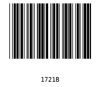 Barra Código, Code 39 1721