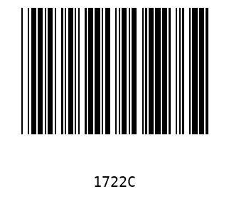 Barra Código, Code 39 1722
