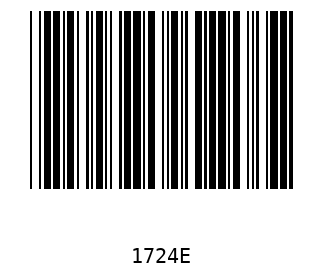 Barra Código, Code 39 1724