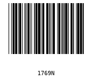 Barra Código, Code 39 1769