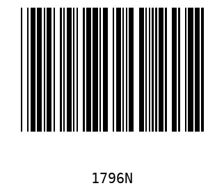 Barra Código, Code 39 1796