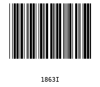 Barra Código, Code 39 1863