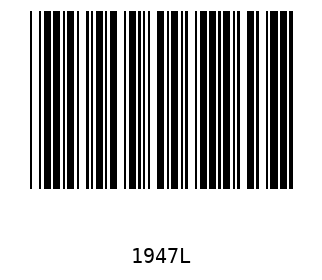 Barra Código, Code 39 1947