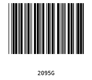 Barra Código, Code 39 2095