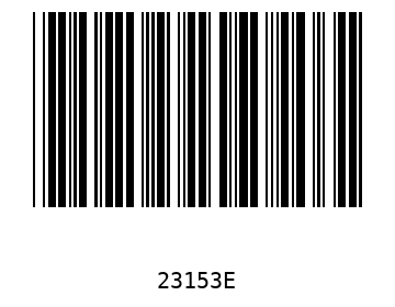 Barra Código, Code 39 23153