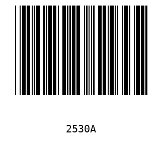 Barra Código, Code 39 2530