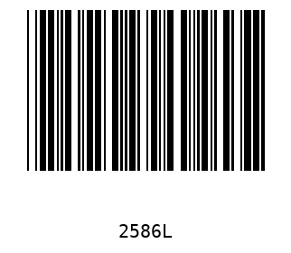 Barra Código, Code 39 2586