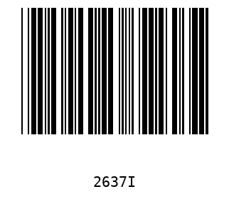 Barra Código, Code 39 2637