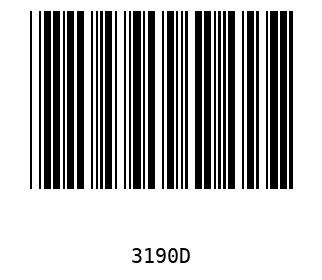 Barra Código, Code 39 3190