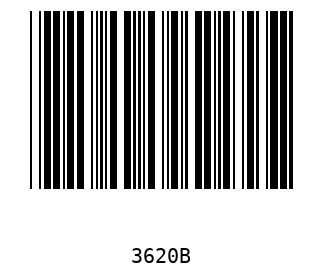 Barra Código, Code 39 3620