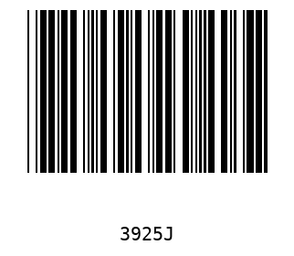 Barra Código, Code 39 3925