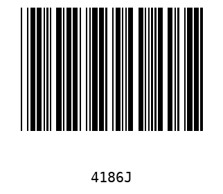 Barra Código, Code 39 4186
