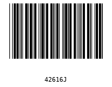 Barra Código, Code 39 42616