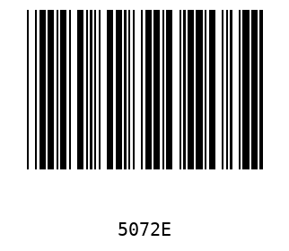Barra Código, Code 39 5072