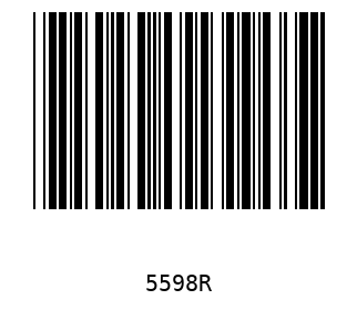 Barra Código, Code 39 5598