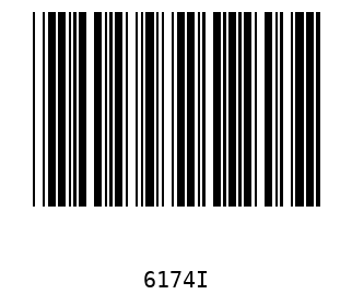 Barra Código, Code 39 6174