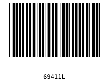 Barra Código, Code 39 69411