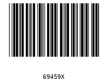 Barra Código, Code 39 69459