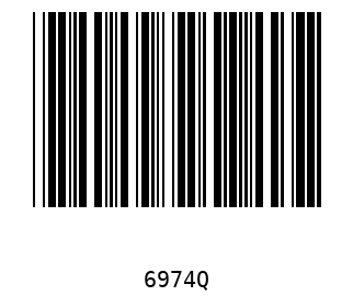 Barra Código, Code 39 6974