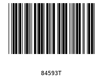 Barra Código, Code 39 84593