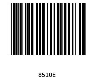Barra Código, Code 39 8510