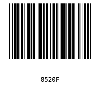 Barra Código, Code 39 8520