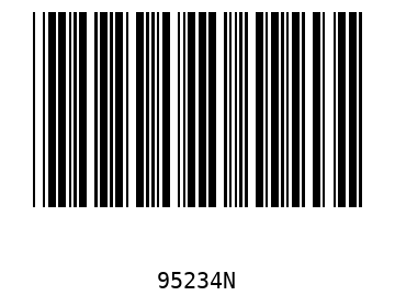 Barra Código, Code 39 95234