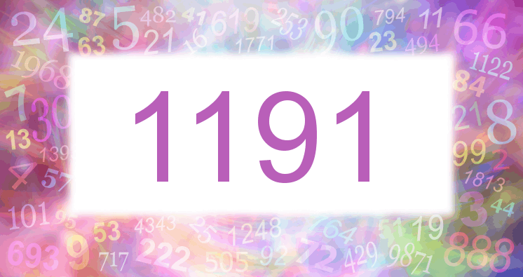 Sueño con el número 1191