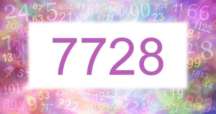 Sueño con el número 7728