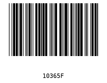 Barra Código, Code 39 10365