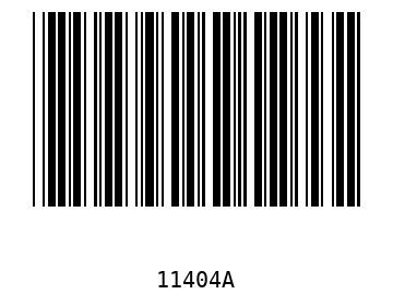 Barra Código, Code 39 11404