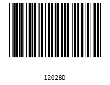 Barra Código, Code 39 12028