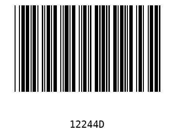 Barra Código, Code 39 12244