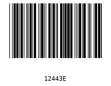 Barra Código, Code 39 12443