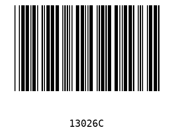 Barra Código, Code 39 13026