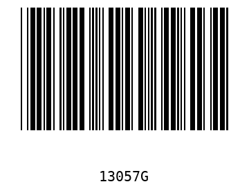 Barra Código, Code 39 13057