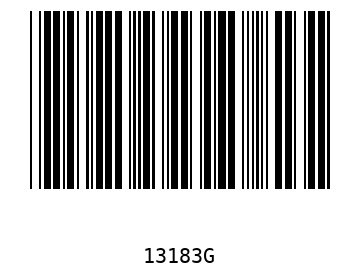 Barra Código, Code 39 13183