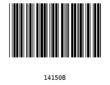 Barra Código, Code 39 14150