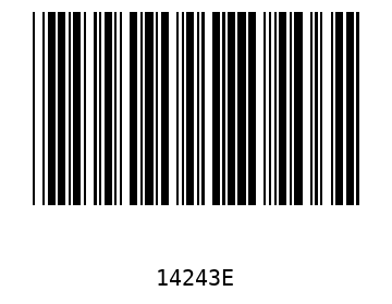 Barra Código, Code 39 14243