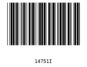 Barra Código, Code 39 14751