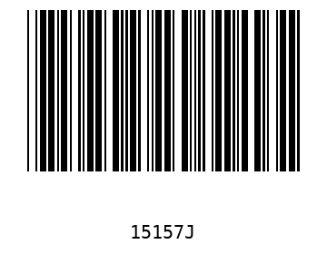 Barra Código, Code 39 15157