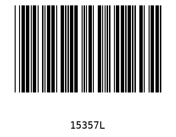 Barra Código, Code 39 15357