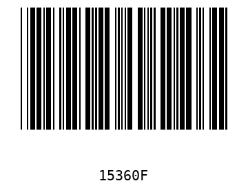 Barra Código, Code 39 15360