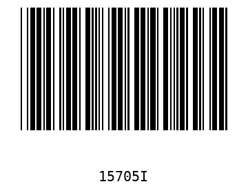 Barra Código, Code 39 15705
