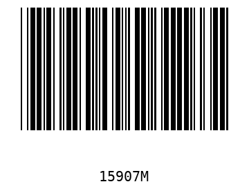 Barra Código, Code 39 15907