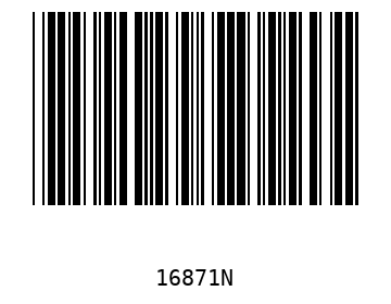Barra Código, Code 39 16871