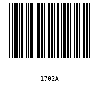 Barra Código, Code 39 1702